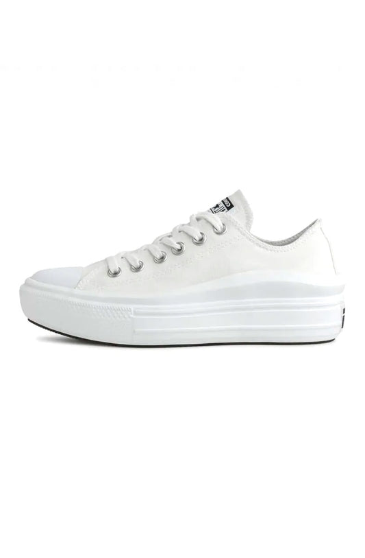 Tênis Converse Chuck Taylor All - Star Plataforma Lift Move Branco/Branco CT15920002 - NewSkull