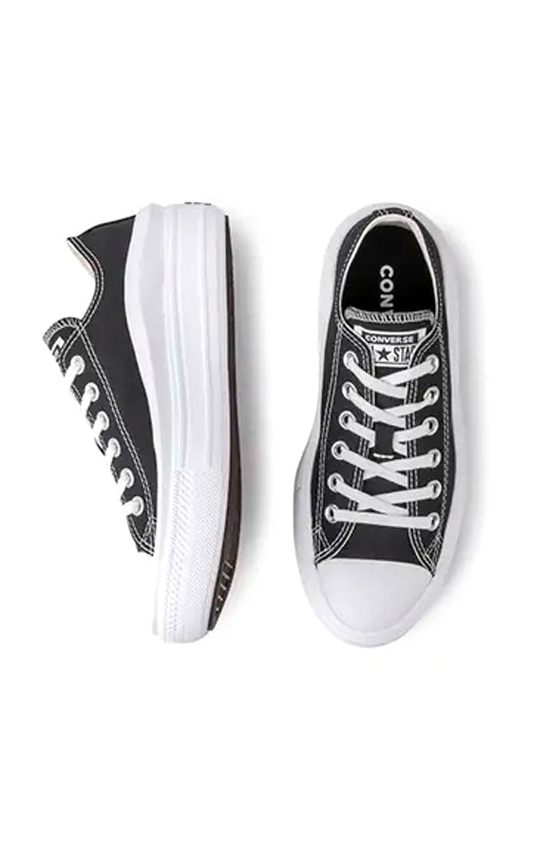 Tênis Converse Chuck Taylor All - Star Plataforma Lift Move Preto/Branco CT15920001 - NewSkull