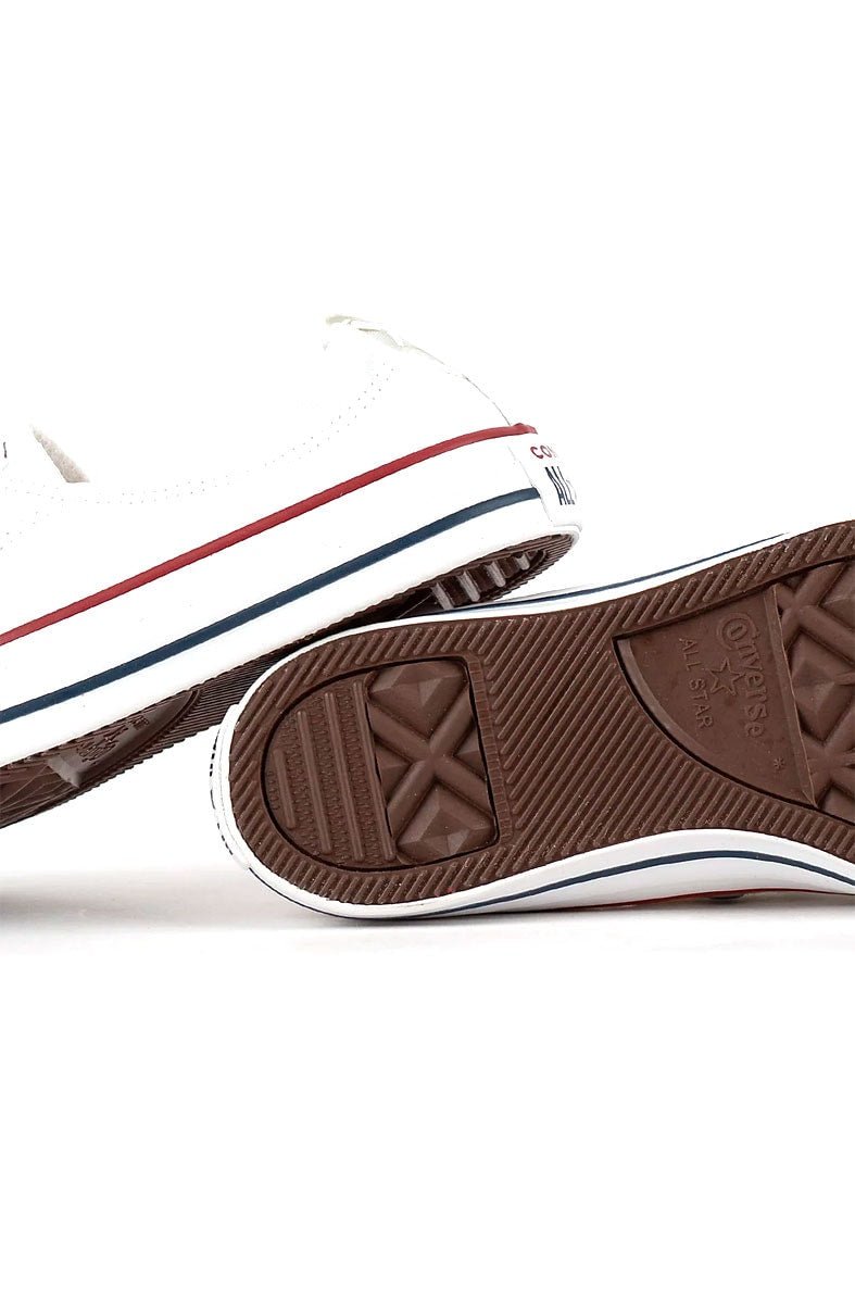 Tênis Converse Chuck Taylor All Star Shoreline Ox Branco/Bordo - NewSkull