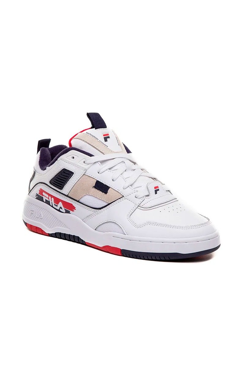 Tênis Fila Corda Masculino Branco/Azul/Vermelho 1TM01832 - 1 - NewSkull
