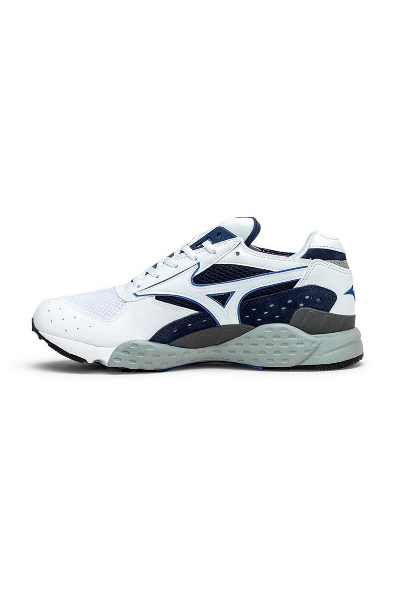 Tênis Mizuno SportStyle Mondo Control Branco/Azul - NewSkull