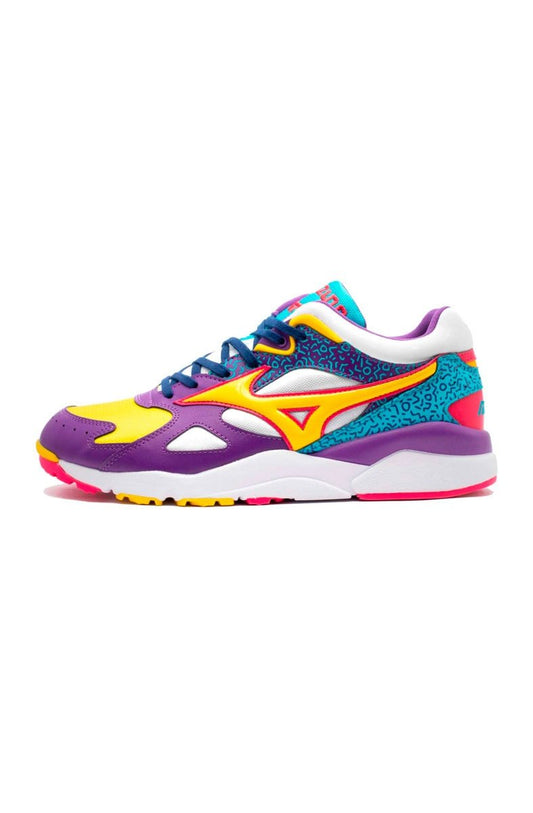 Tênis Mizuno SportStyle Sky Medal 90S Roxo/Amarelo - NewSkull