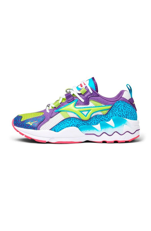 Tênis Mizuno SportStyle Wave Rider Wr - 1 90S Roxo/Verde - NewSkull