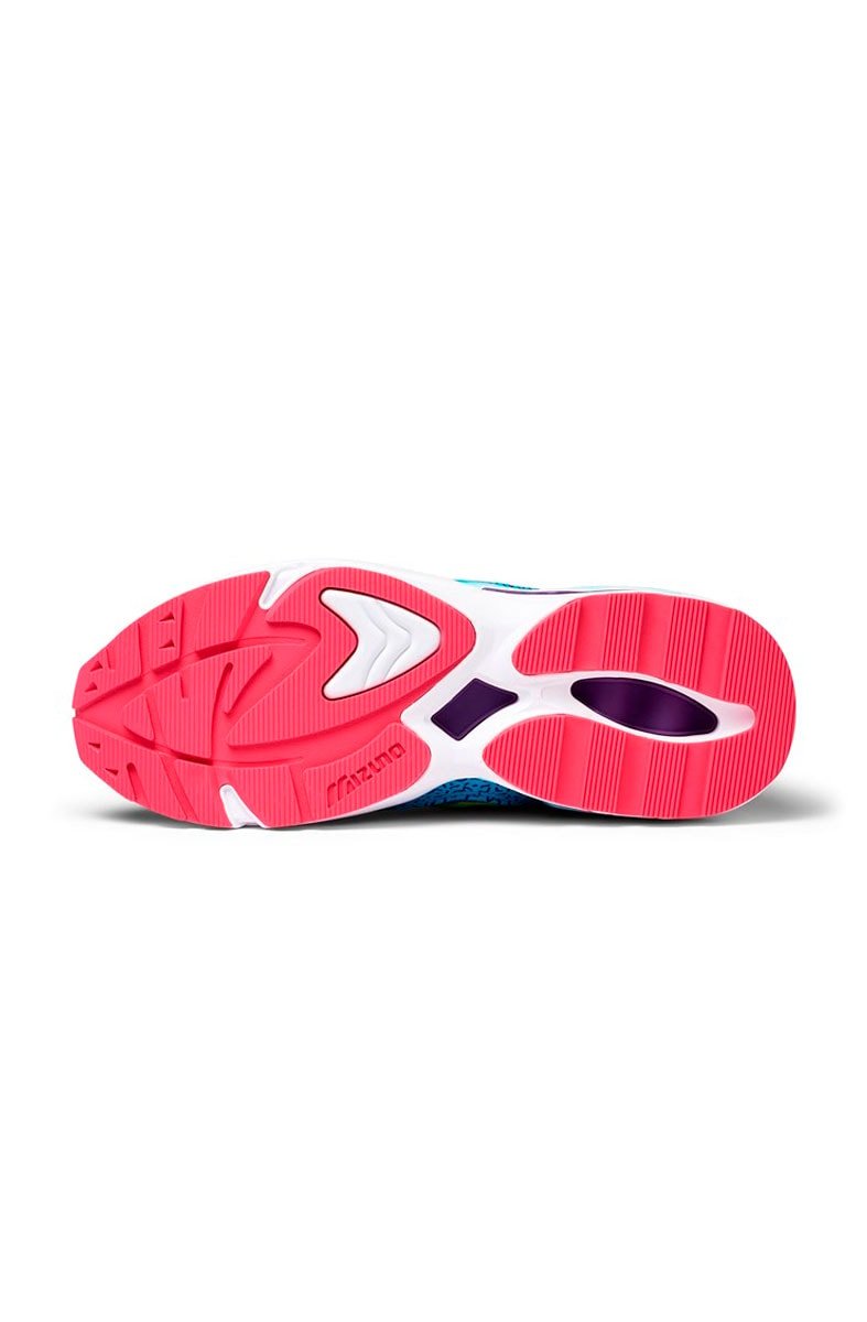Tênis Mizuno SportStyle Wave Rider Wr - 1 90S Roxo/Verde - NewSkull