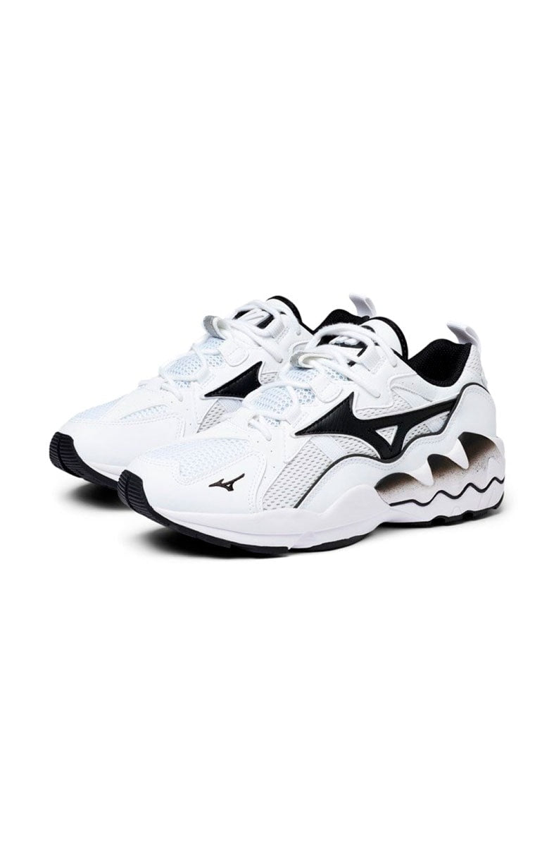 Tênis Mizuno SportStyle Wave Rider Wr - 1 Branco/Preto - NewSkull