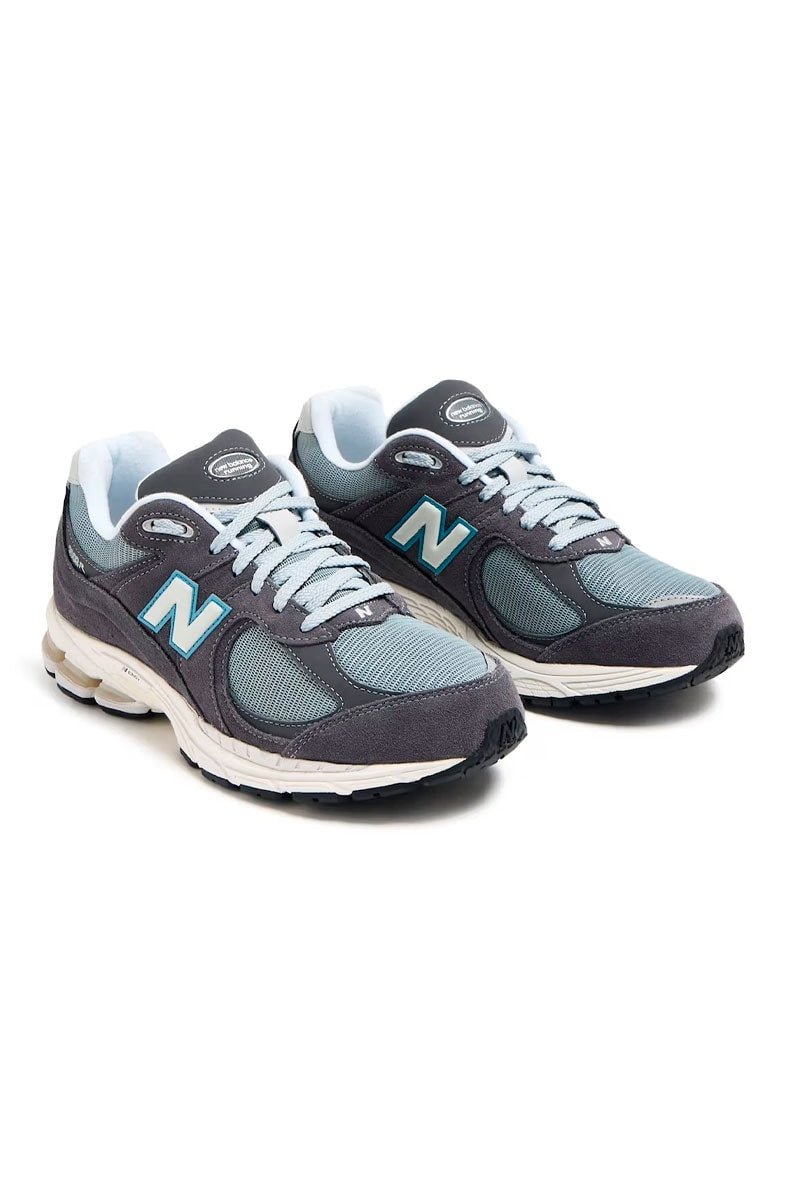 Tênis New Balance 2002R Masculino Surfaces Steel Blue Grafite/Azul Marinho M2002RFB - NewSkull