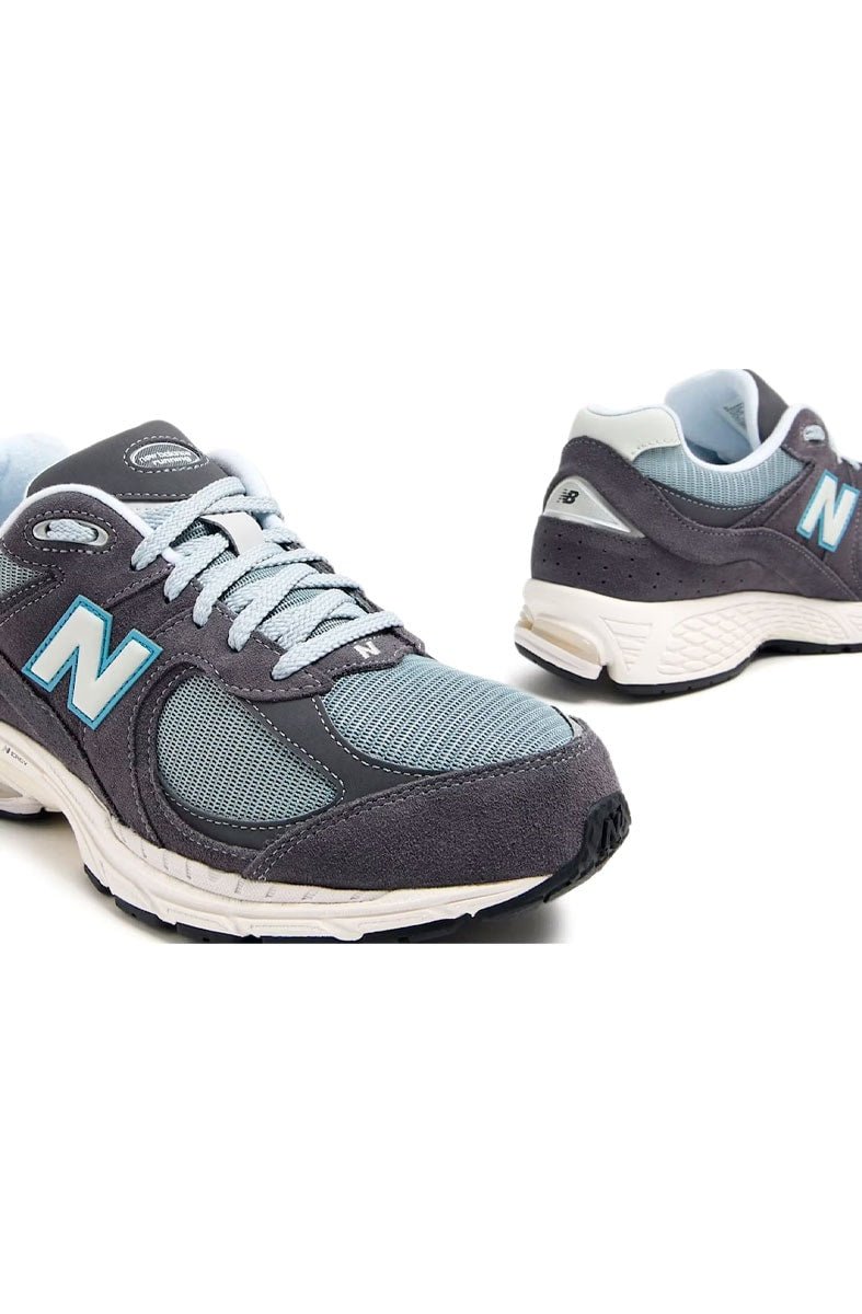 Tênis New Balance 2002R Masculino Surfaces Steel Blue Grafite/Azul Marinho M2002RFB - NewSkull