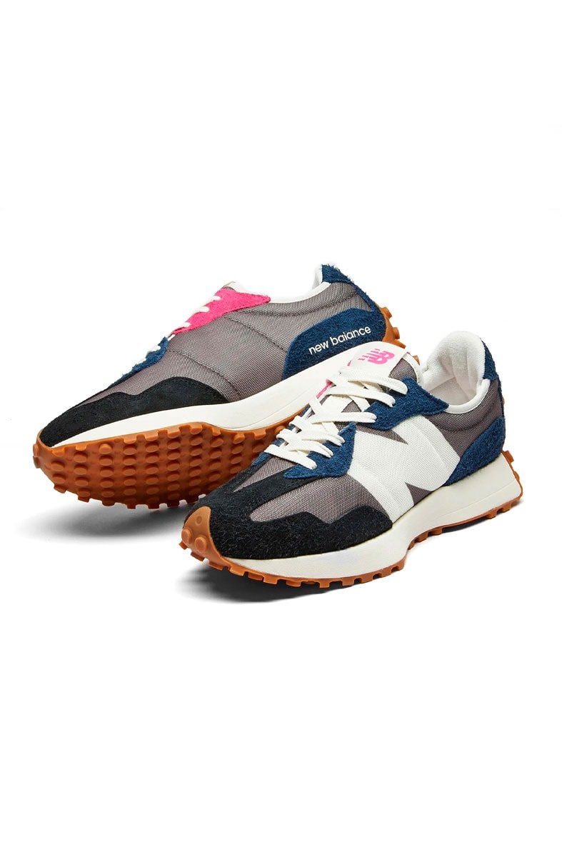 Tênis New Balance 327 MS327SFB Azul/Branco - NewSkull