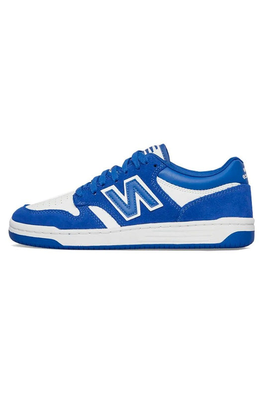 Tênis New Balance 480 Low BB480LWH Masculino Azul/Branco - NewSkull