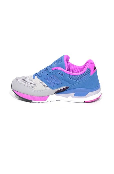 Tênis New Balance 530 Azul / Cinza / Rosa Feminino - NewSkull