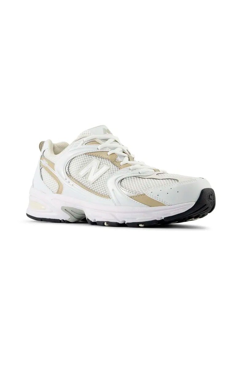 Tênis New Balance 530 Branco/Dourado MR530RD - NewSkull