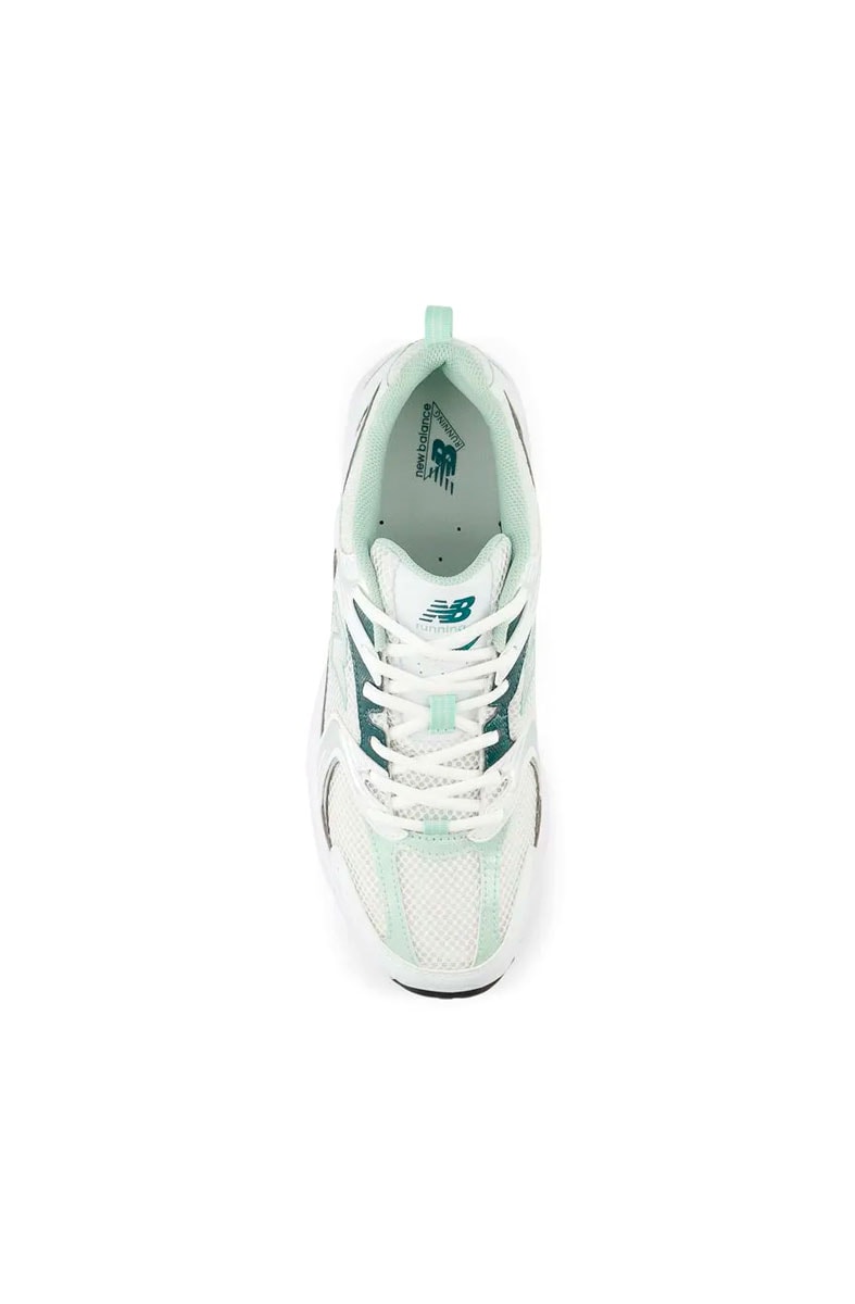 Tênis New Balance 530 Branco/Verde MR530RB - NewSkull