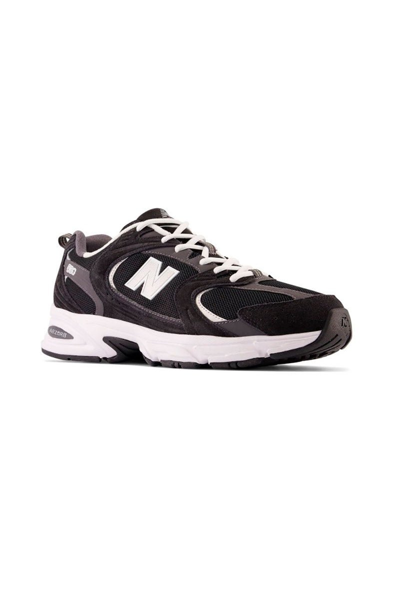 Tênis New Balance 530 Masculino Preto/Branco MR530CC - NewSkull