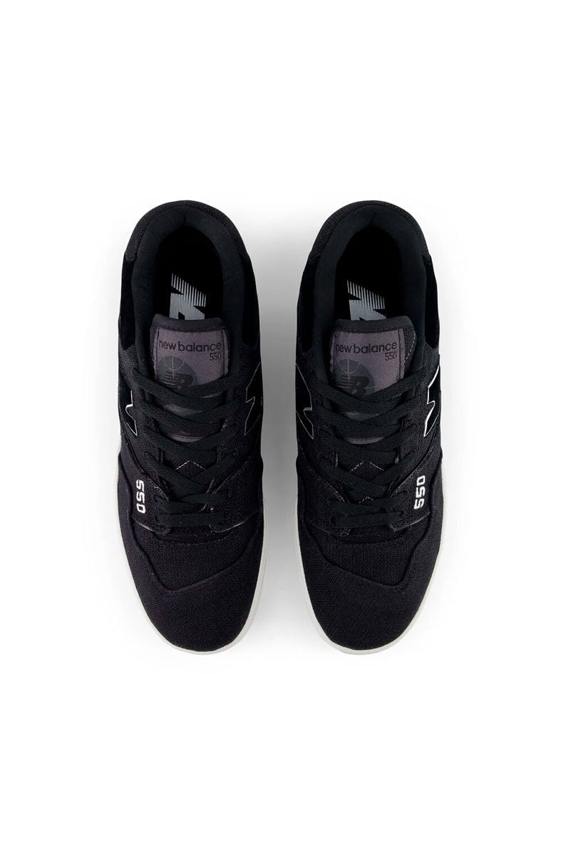 Tênis New Balance 550 BB550MDB Preto/Branco - NewSkull