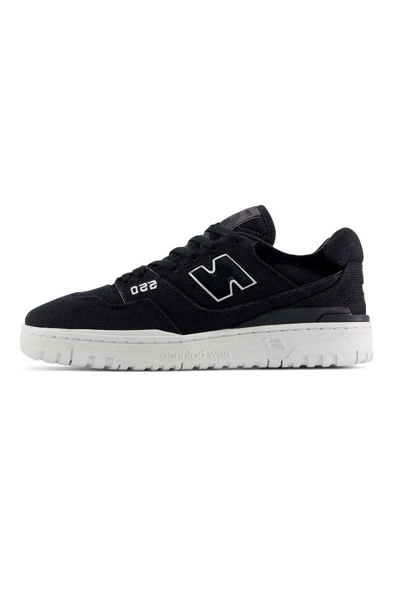 Tênis New Balance 550 BB550MDB Preto/Branco - NewSkull