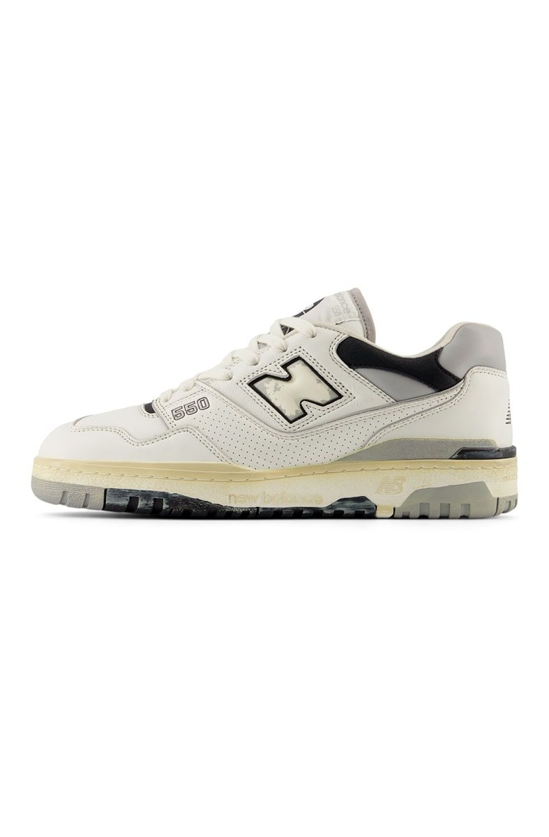 Tênis New Balance 550 BB550VGB Vintage Grey Branco/Cinza BB550VGB - NewSkull