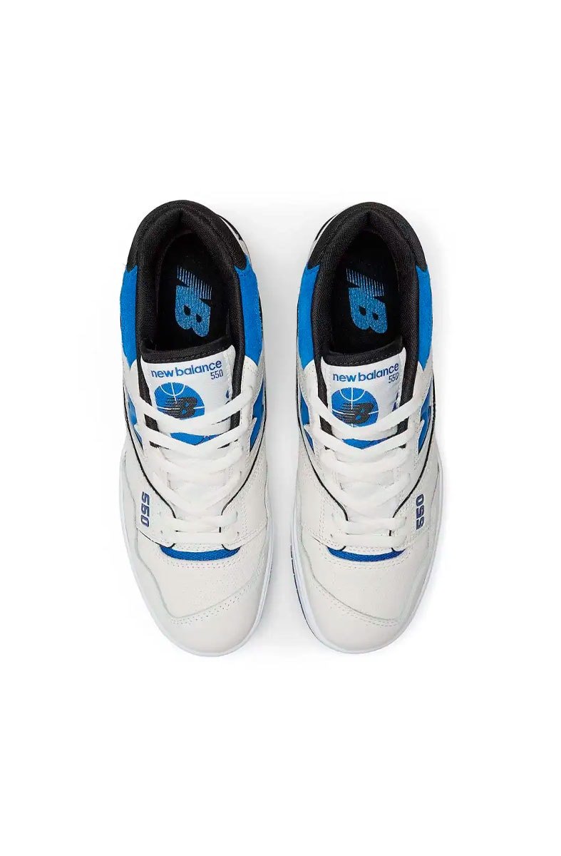 Tênis New Balance 550 BB550VTA Off White/Azul - NewSkull