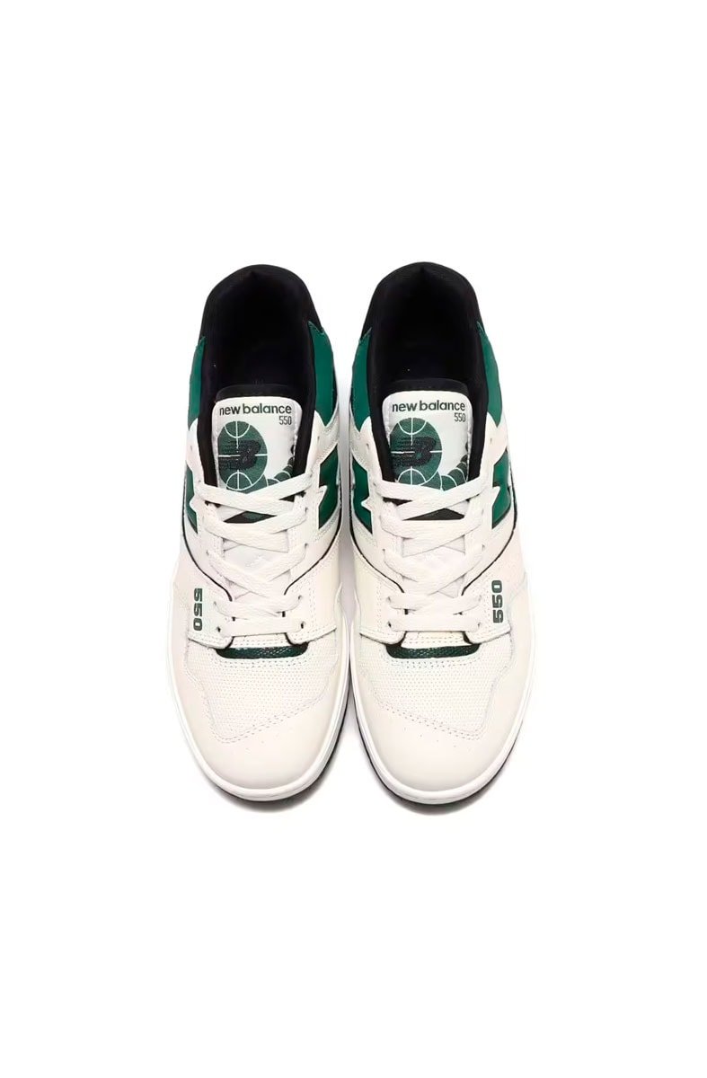 Tênis New Balance 550 BB550VTC Off White/Verde - NewSkull