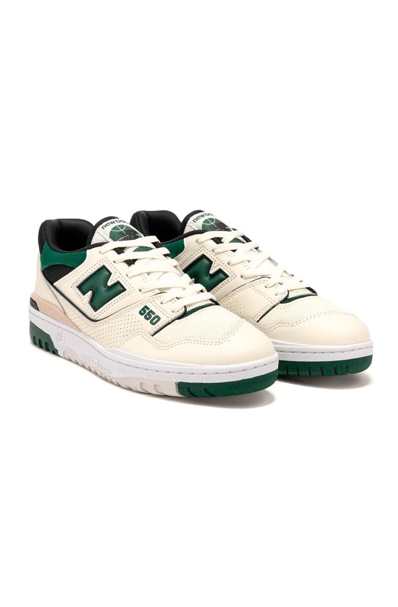 Tênis New Balance 550 BB550VTC Off White/Verde - NewSkull