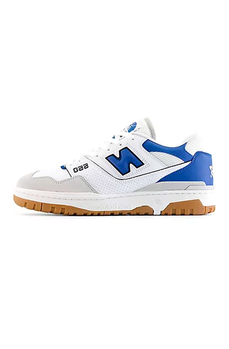 Tênis New Balance 550 Branco/Azul/Cinza BB550ESA - NewSkull