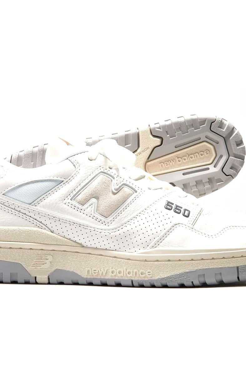 Tênis New Balance 550 Branco/Bege BB550PWG - NewSkull