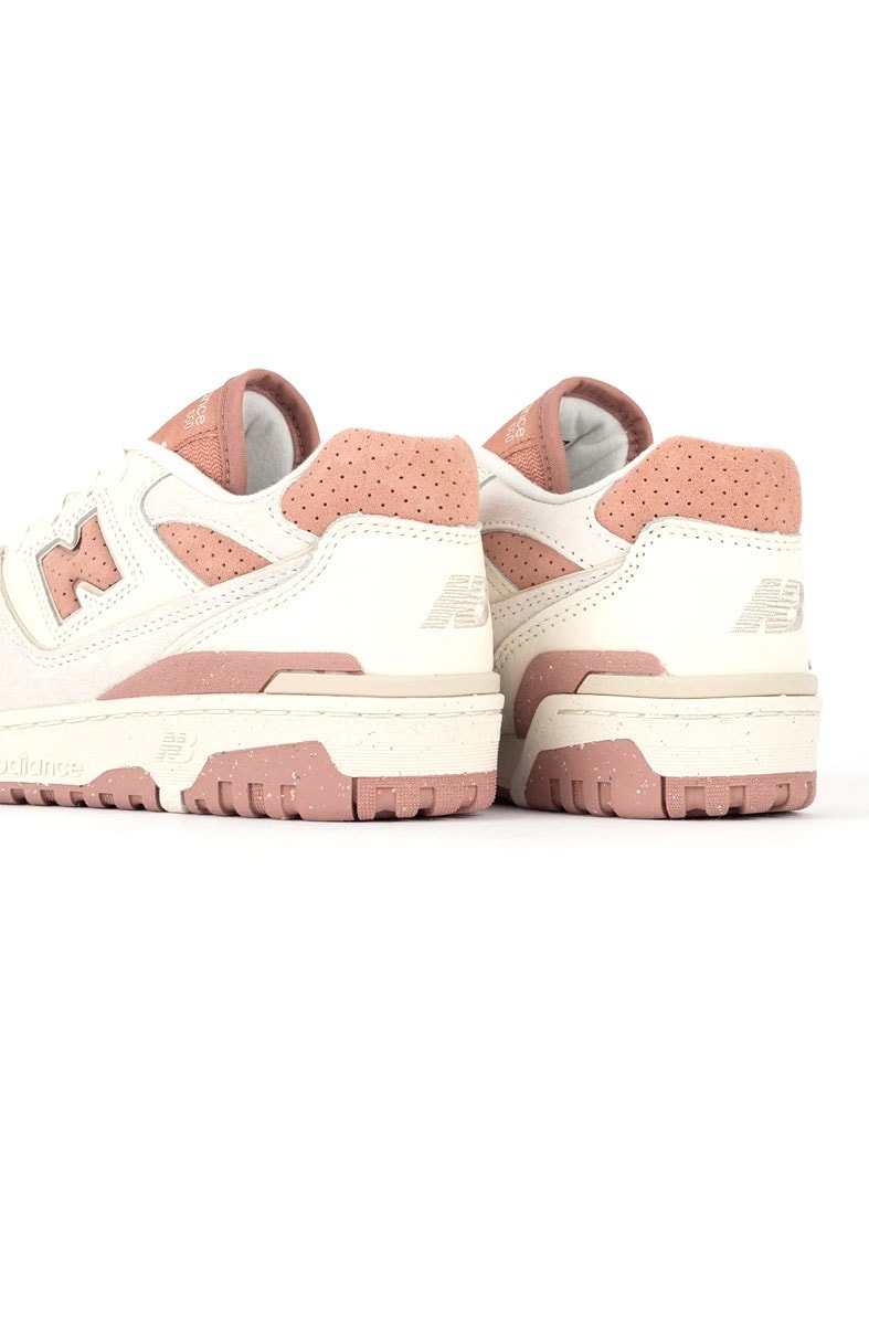 Tênis New Balance 550 Branco/Rosa Claro BBW550PF - NewSkull