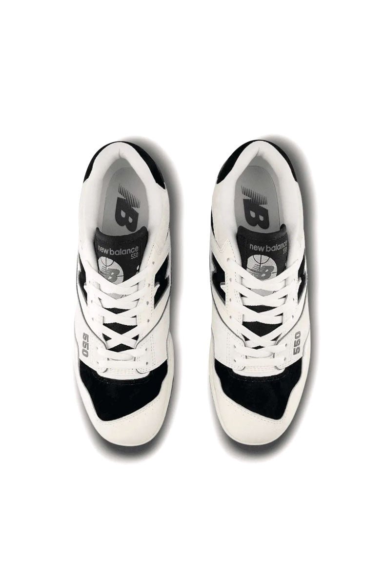 Tênis New Balance 550 Unissex Branco/Preto BB550LEG - NewSkull