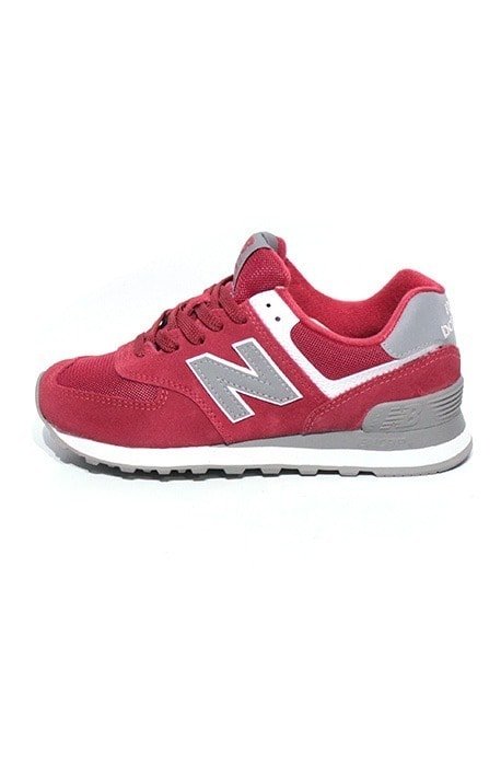 Tênis New Balance 574 Vermelho Feminino - NewSkull