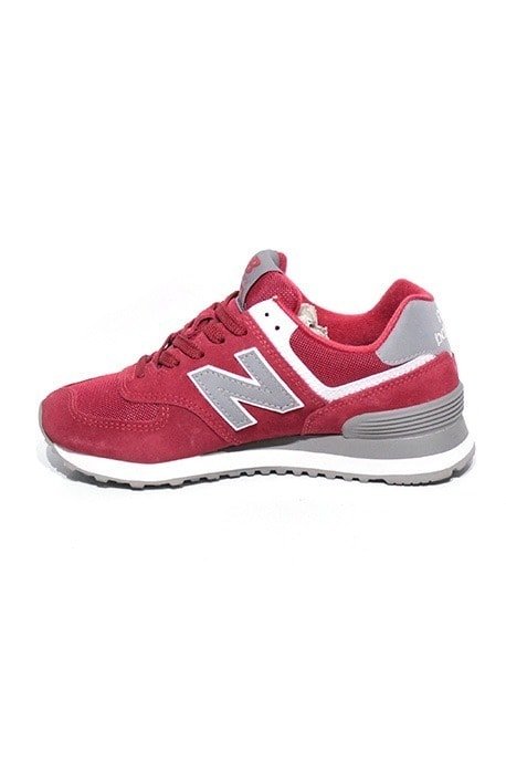 Tênis New Balance 574 Vermelho Feminino - NewSkull