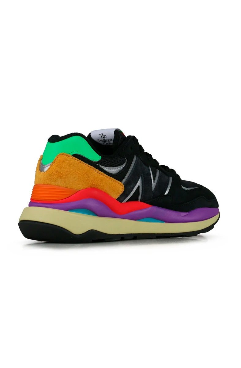 Tênis New Balance 5740 M5740LB Preto/Roxo/Vermelho - NewSkull