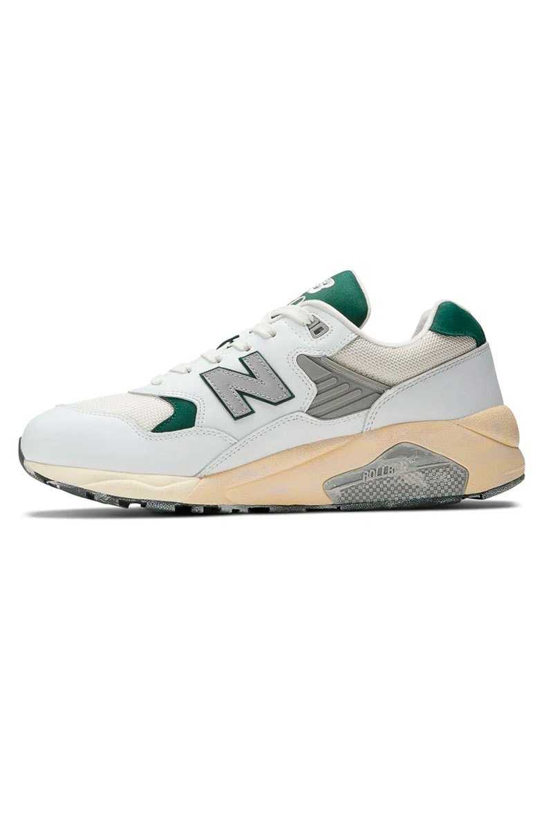 Tênis New Balance 580 MT580RCA Masculino Branco/Verde - NewSkull