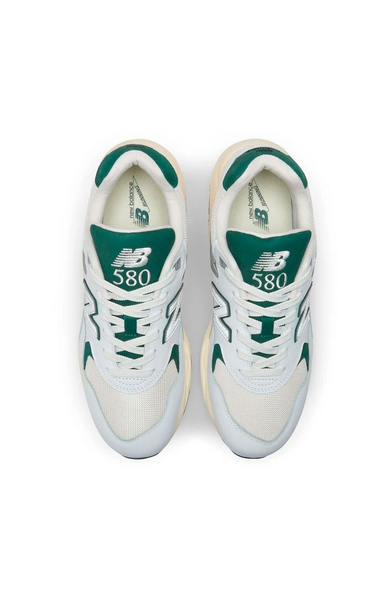 Tênis New Balance 580 MT580RCA Masculino Branco/Verde - NewSkull