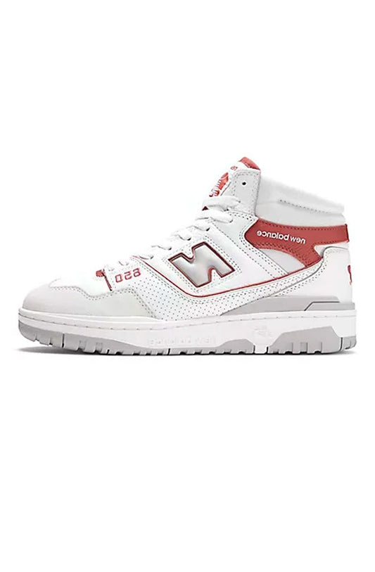 Tênis New Balance 650 BB650RWF Masculino Branco/Vermelho Escuro - NewSkull