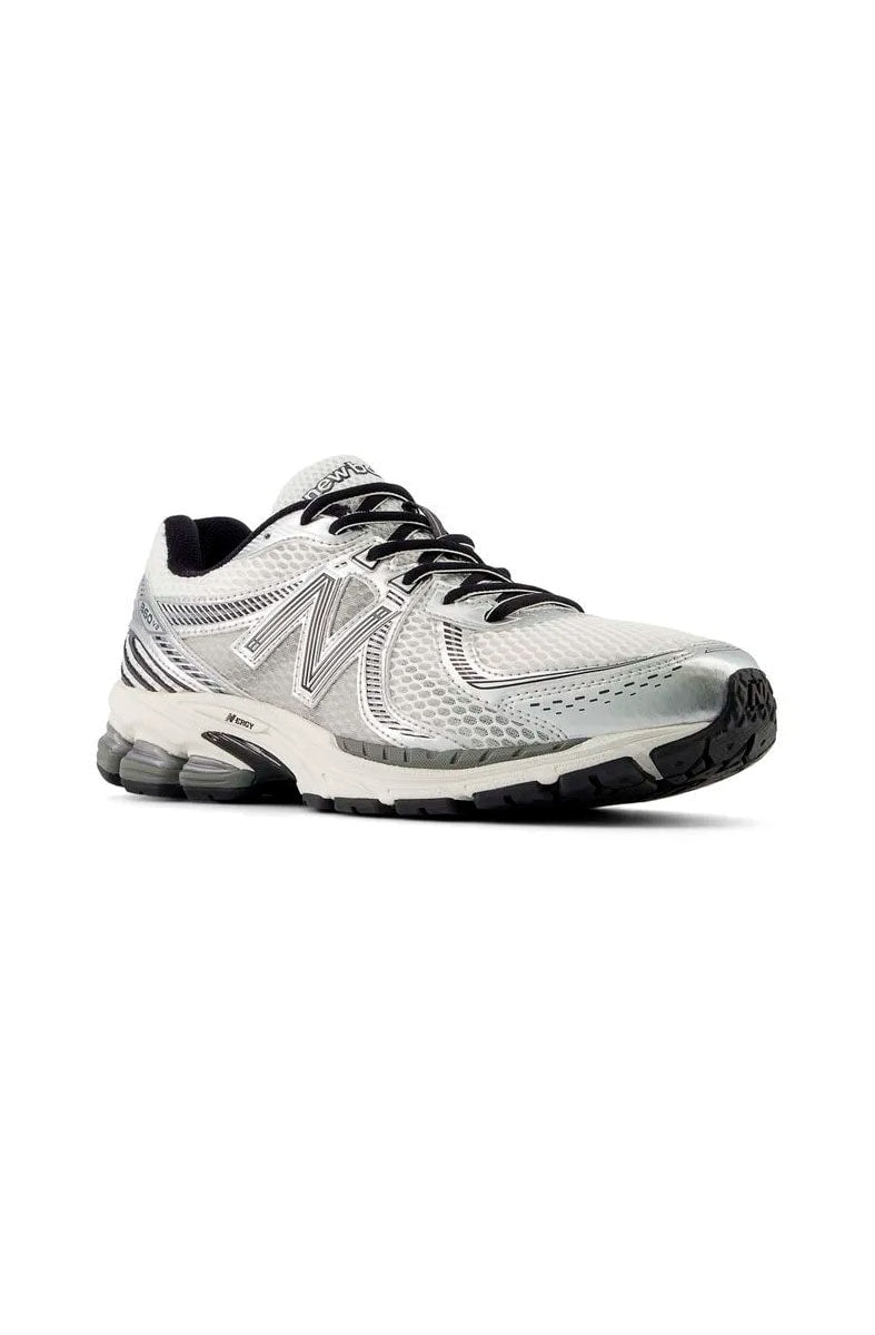 Tênis New Balance 860v2 Masculino Branco/Prata ML860GB2 - NewSkull