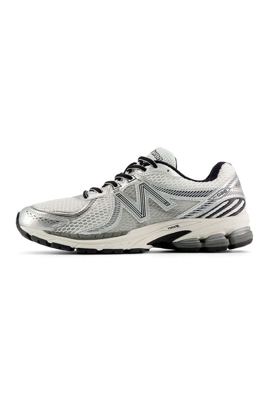 Tênis New Balance 860v2 Masculino Branco/Prata ML860GB2 - NewSkull