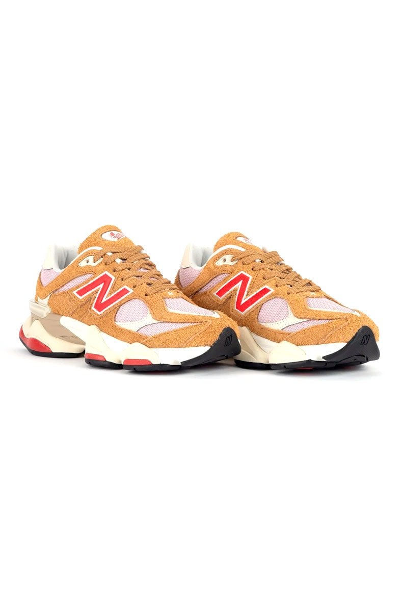 Tênis New Balance 9060 Unissex Caramelo/Vermelho U9060GEA - NewSkull