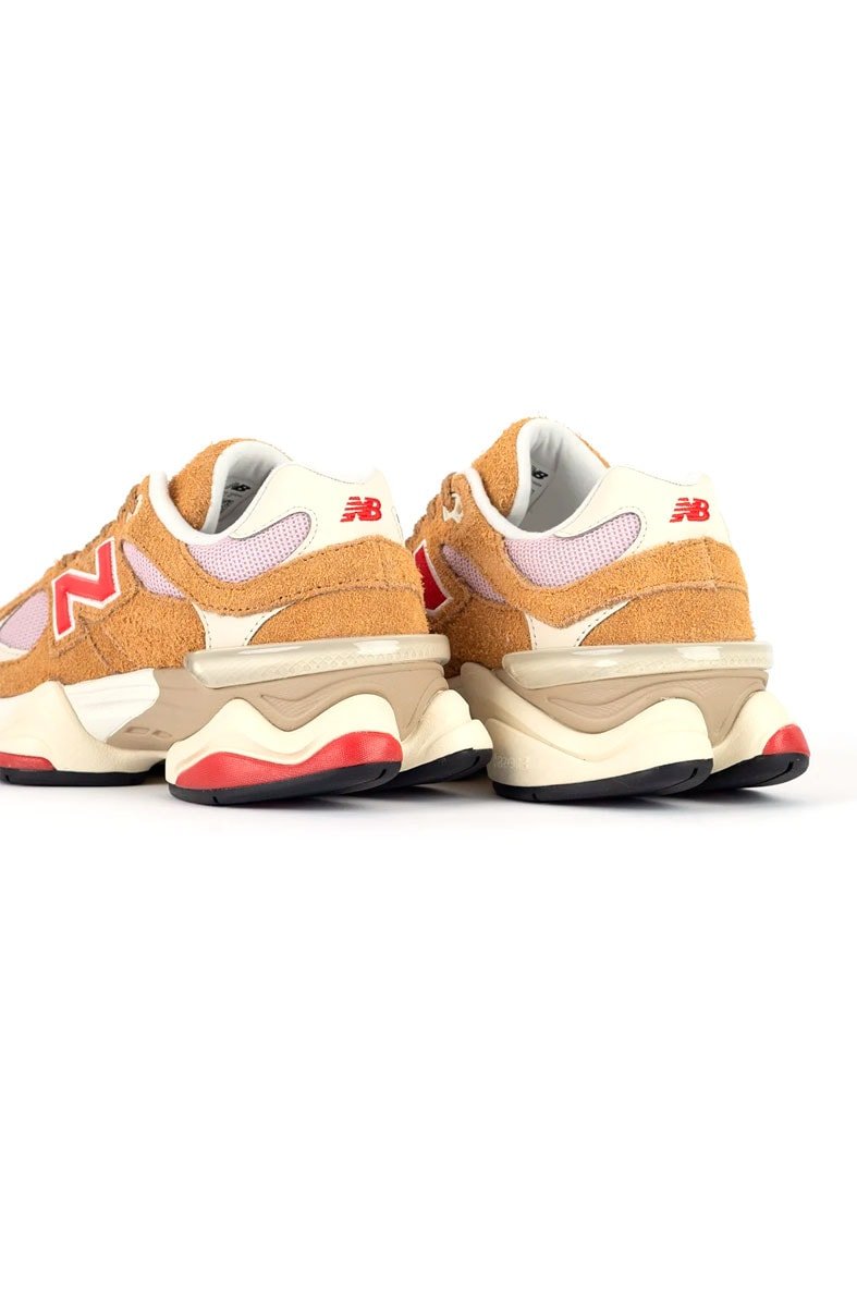 Tênis New Balance 9060 Unissex Caramelo/Vermelho U9060GEA - NewSkull