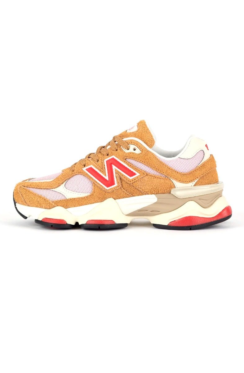 Tênis New Balance 9060 Unissex Caramelo/Vermelho U9060GEA - NewSkull