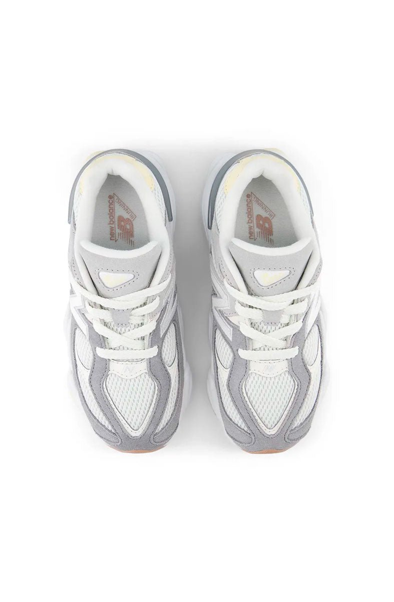 Tênis New Balance 9060 Unissex Infantil Cinza/Branco PC9060AB - NewSkull