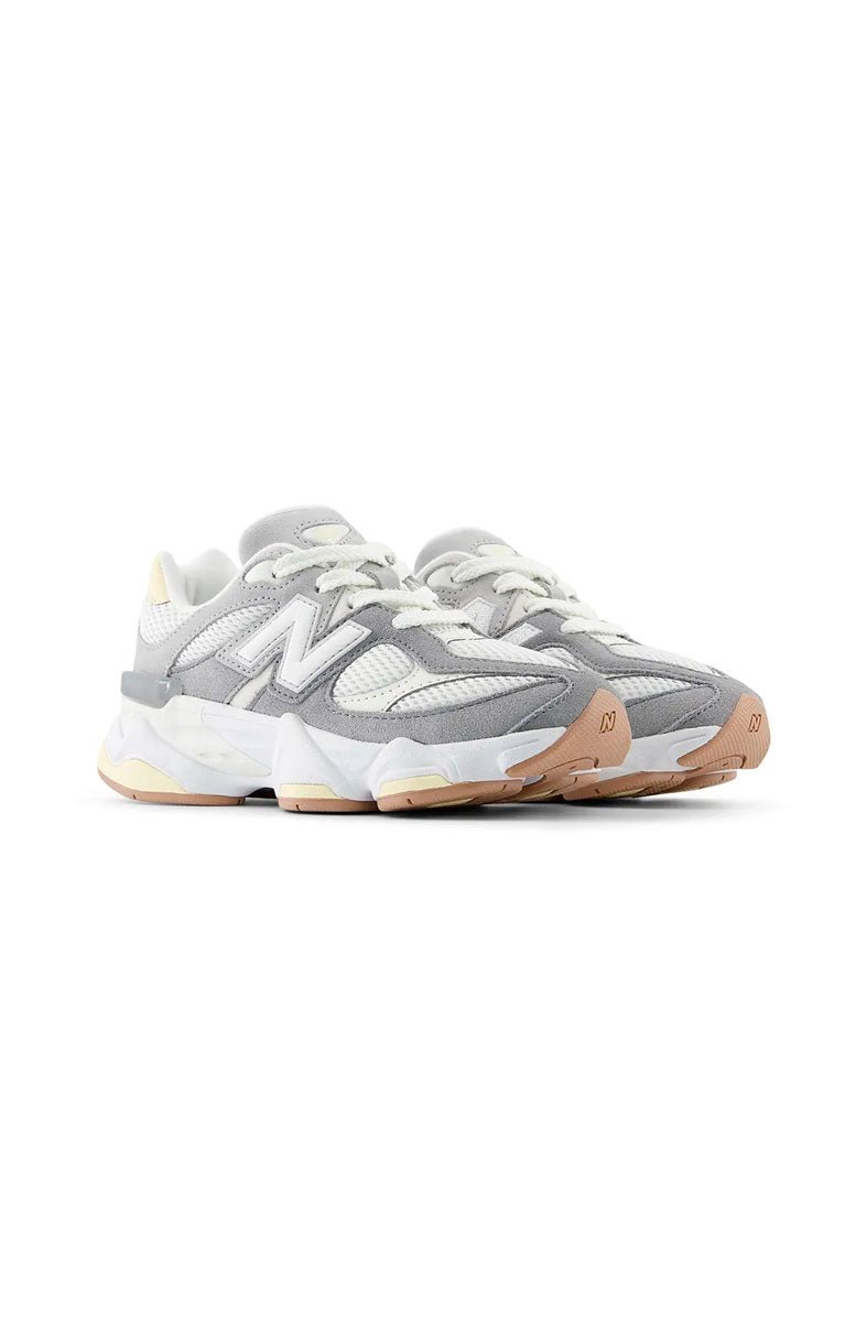 Tênis New Balance 9060 Unissex Infantil Cinza/Branco PC9060AB - NewSkull