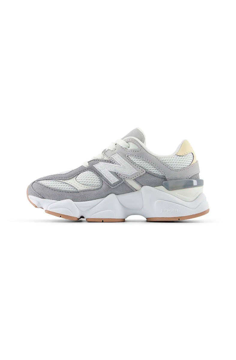 Tênis New Balance 9060 Unissex Infantil Cinza/Branco PC9060AB - NewSkull