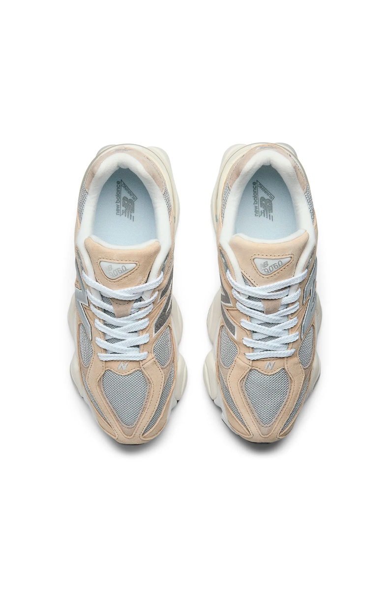 Tênis New Balance 9060 Unissex Marrom Claro/Cinza U9060LBD - NewSkull