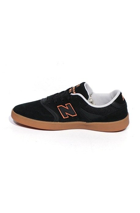 Tênis New Balance Numeric 598 Preto Laranja Gum - NewSkull