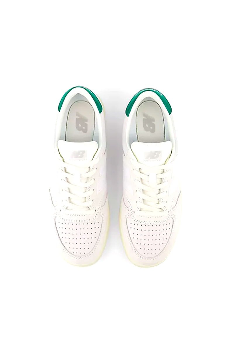 Tênis New Balance T500 Masculino Bege/Verde CT500GRN - NewSkull