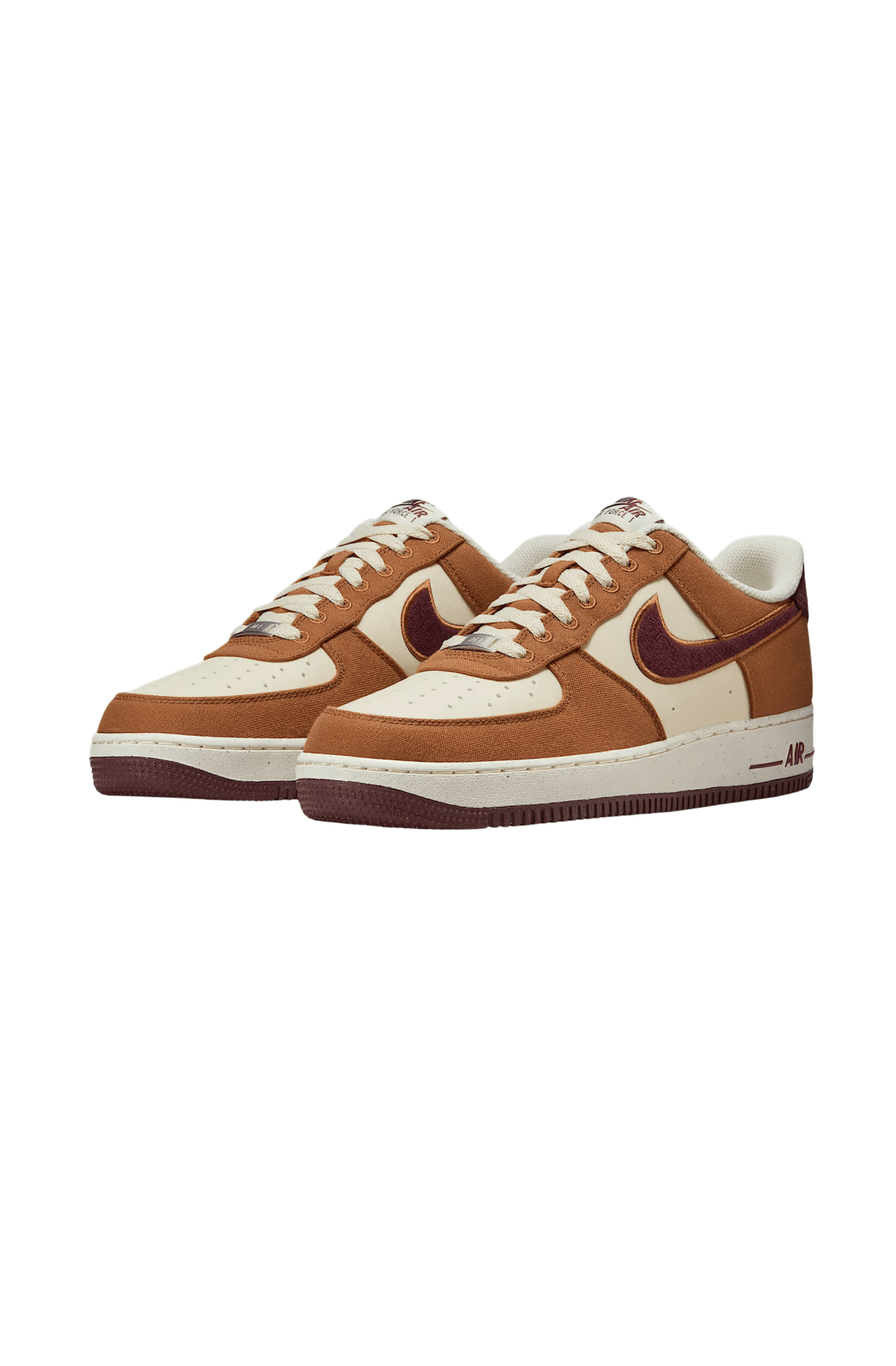 Tênis Nike Air Force 1 ´07 LV8 Masculino Bege/Marrom FQ8713 - 200 - NewSkull