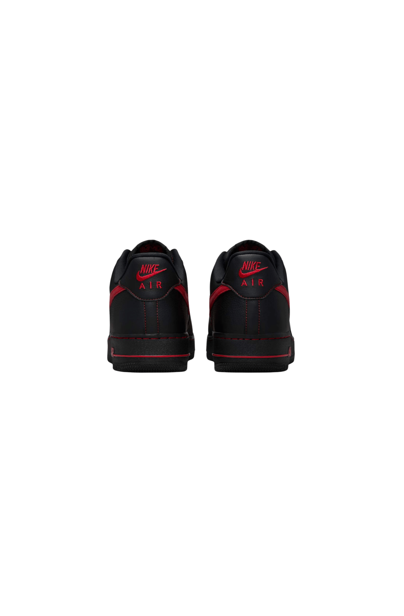 Tênis Nike Air Force 1 '07 Lv8 Masculino Preto/Vermelho HQ2037 - 005 - NewSkull