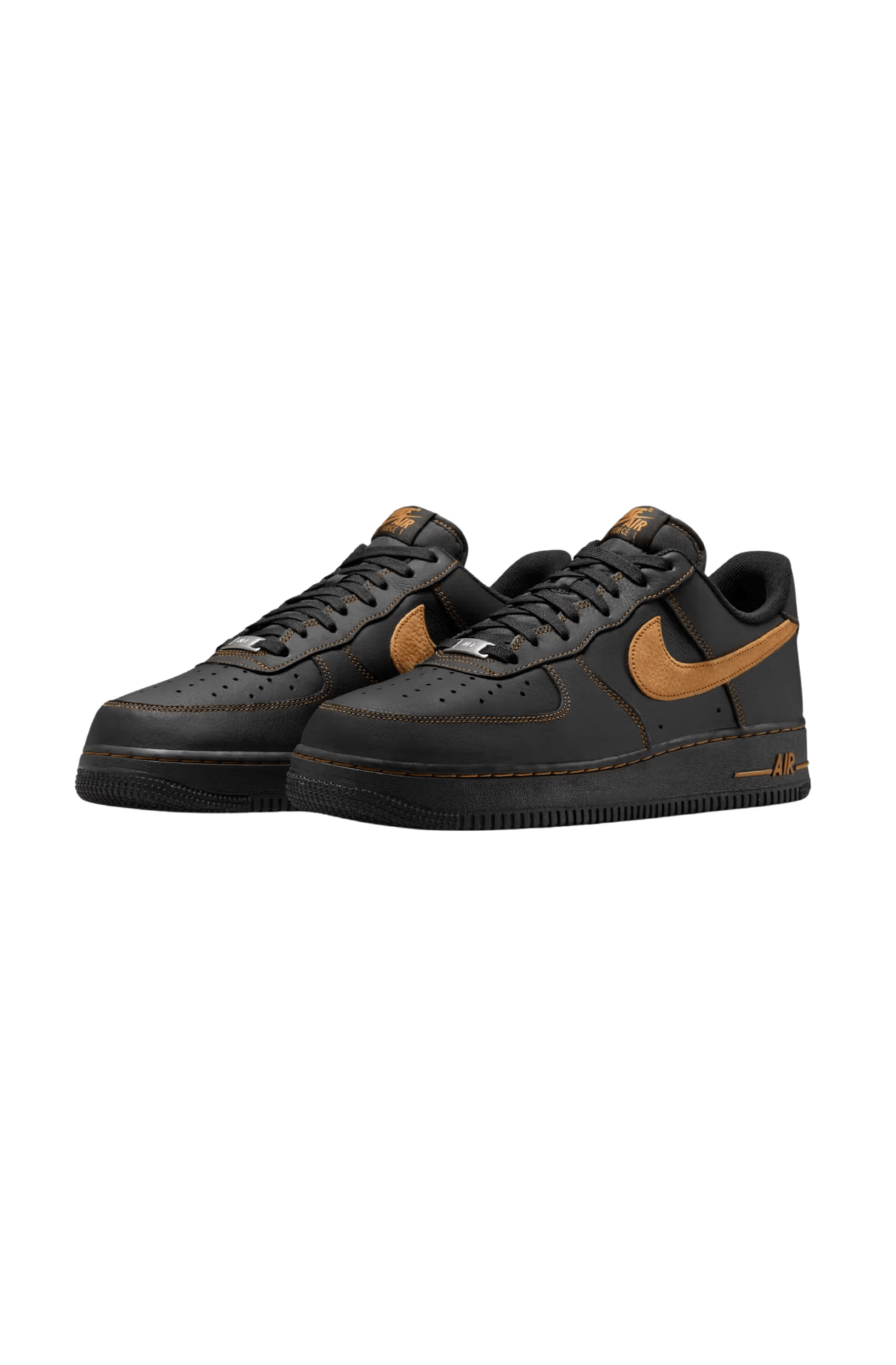 Tênis Nike Air Force 1 '07 LV8 Preto/Marrom HQ2037 - 003 - NewSkull