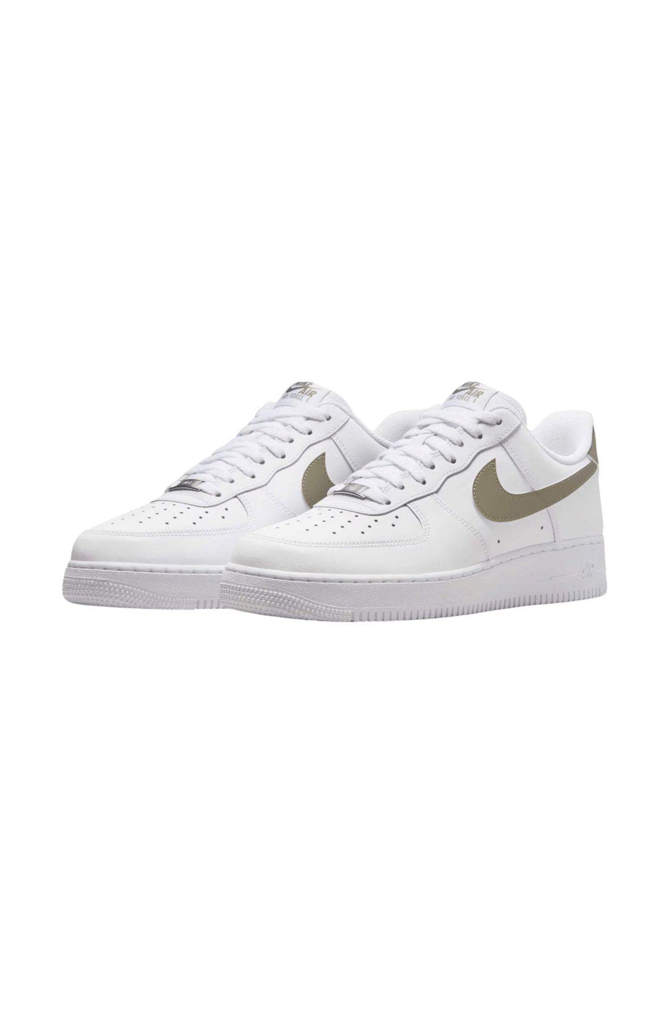 Tênis Nike Air Force 1 '07 Masculino Branco/Verde FJ4146 - 116 - NewSkull