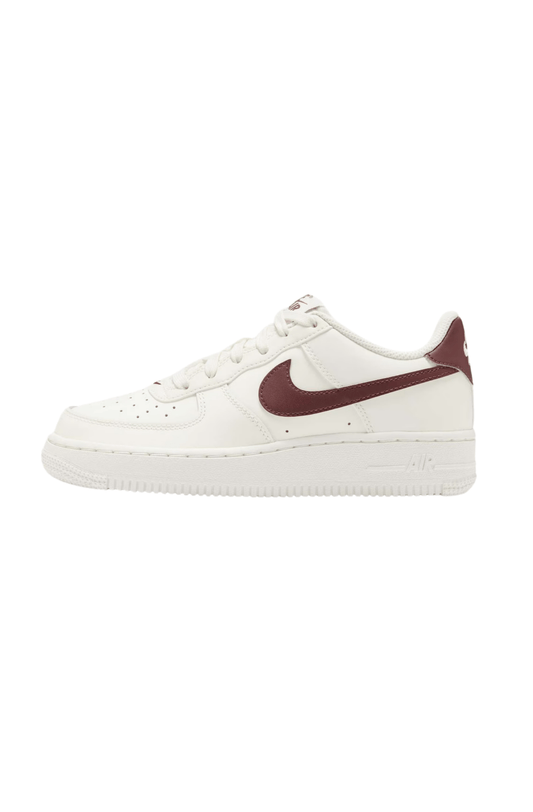 Tênis Nike Air Force 1 Feminino Branco/Bordo FV5948 - 120 - NewSkull