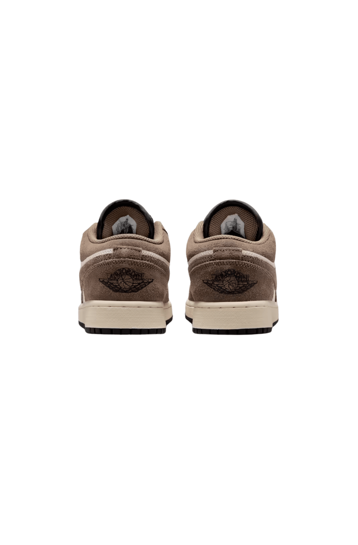 Tênis Nike Air Jordan 1 Low Marrom/Branco 553560-200 - NewSkull